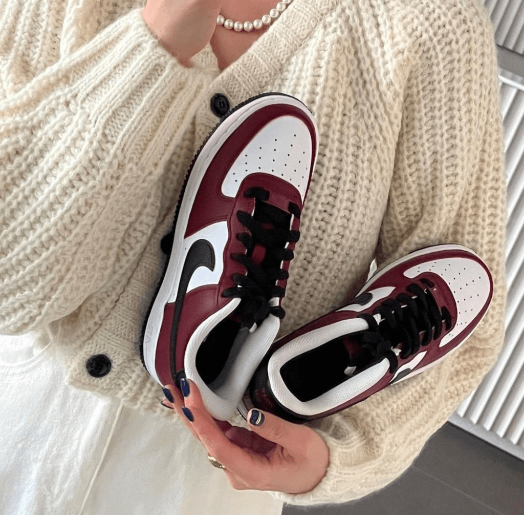 Giày Nike Air Force 1 LV8 GS 'Team Red' FD0300-600 - Ảnh 6