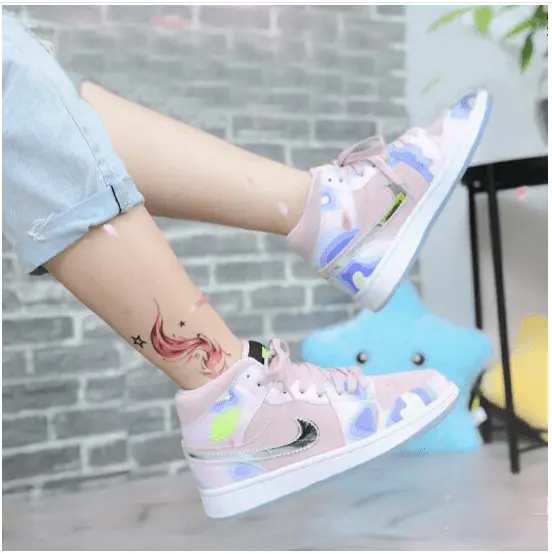 Giày Nike Wmns Air Jordan 1 Mid SE 'P(HER)SPECTIVE' CW6008-600 - Ảnh 3