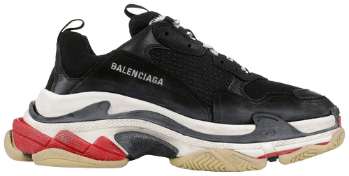 Giày Balenciaga Triple S Black White Red