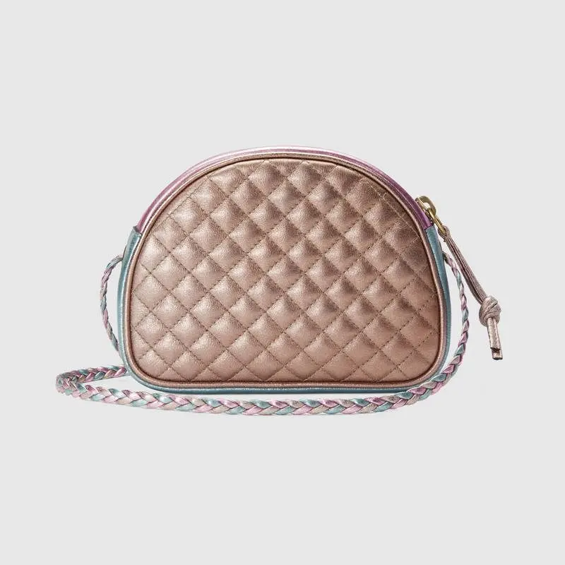Túi Gucci Trapuntata Shoulder Bag 534951 0U14X 5879 - Ảnh 4