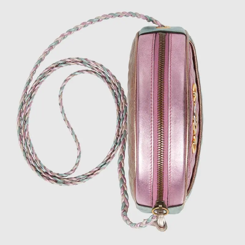 Túi Gucci Trapuntata Shoulder Bag 534951 0U14X 5879 - Ảnh 5