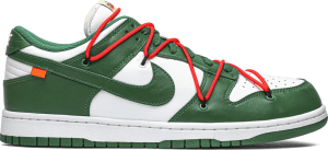 Giày Nike Off White x Dunk Low ‘Pine Green’ CT0856-100