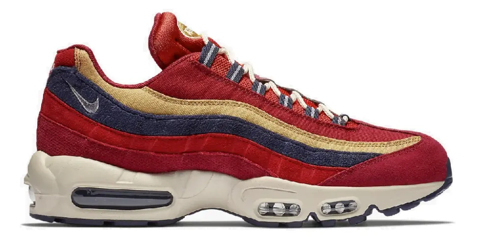 Giày Nike Air Max 95 Premium 'Red Crush' 538416-603