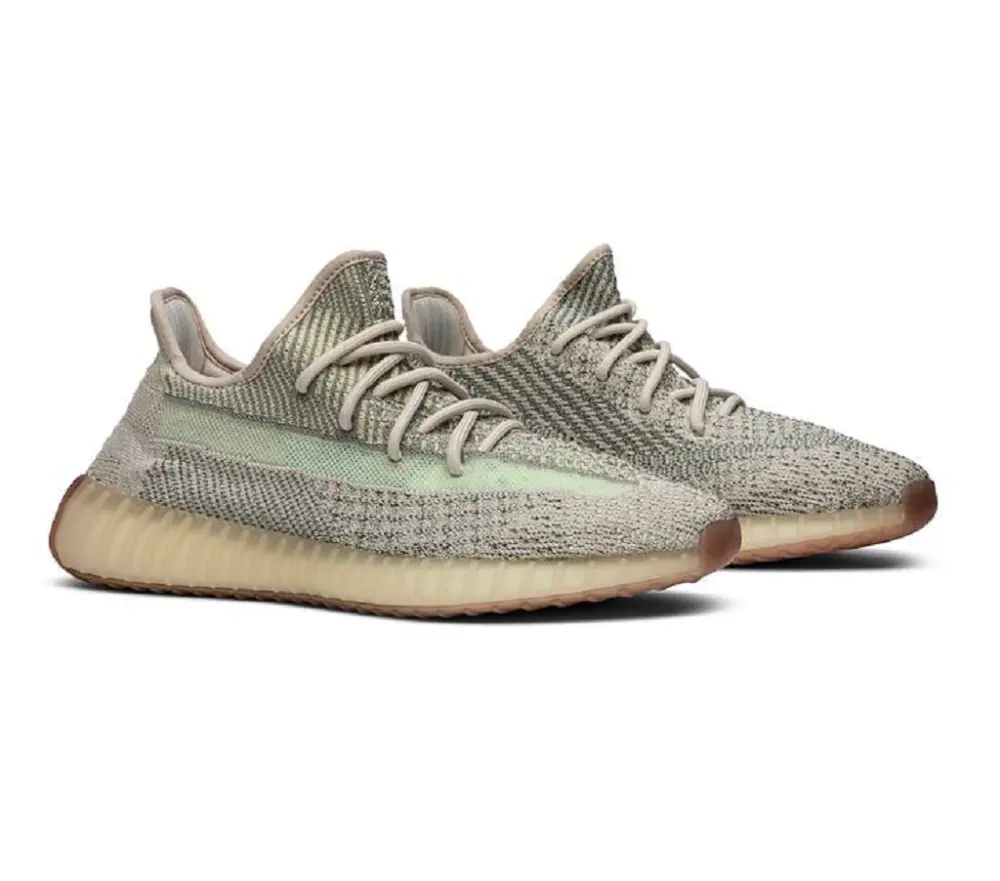 Alternative view of Giày Adidas Yeezy Boost 350 V2 'Citrin Reflective' FW5318