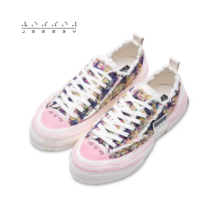 Alternative view of Giày xVESSEL G.O.P Lows 'Crazy Colour Tweed'