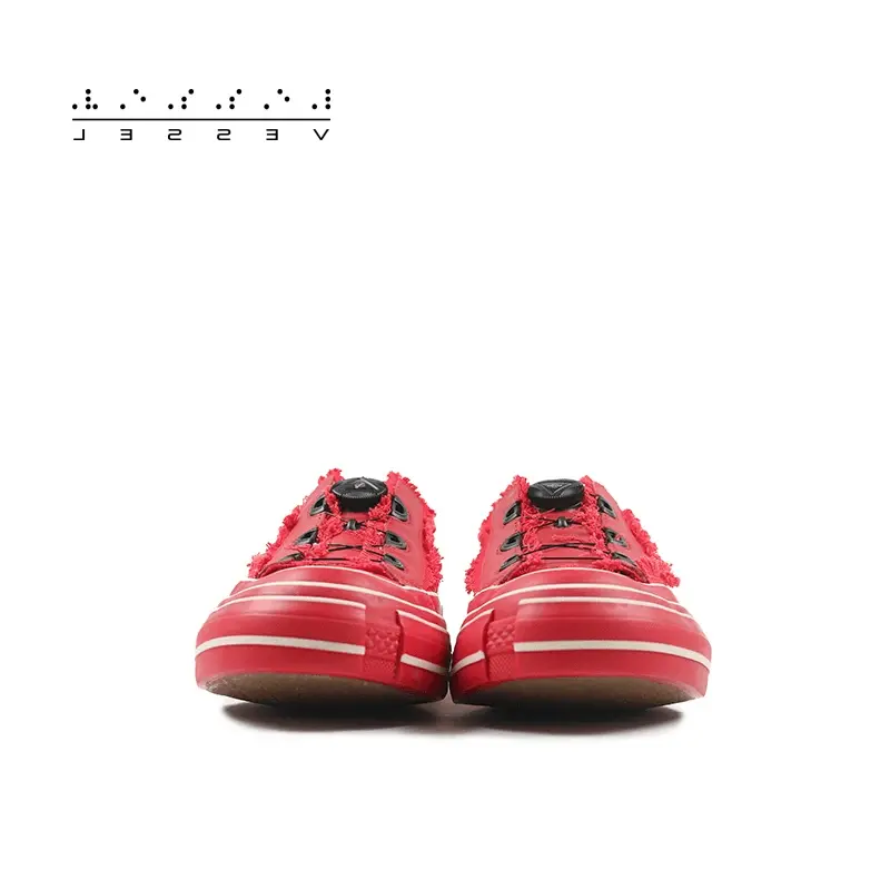 Giày Xvessel Peace By Piece Crimson Red xVESSEL x AMG - Ảnh 4