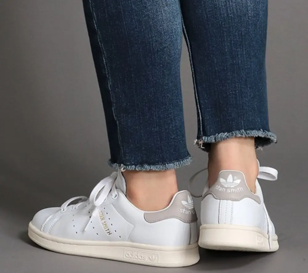 Giày Adidas Stan Smith 'Beige' S75075 - Ảnh 4