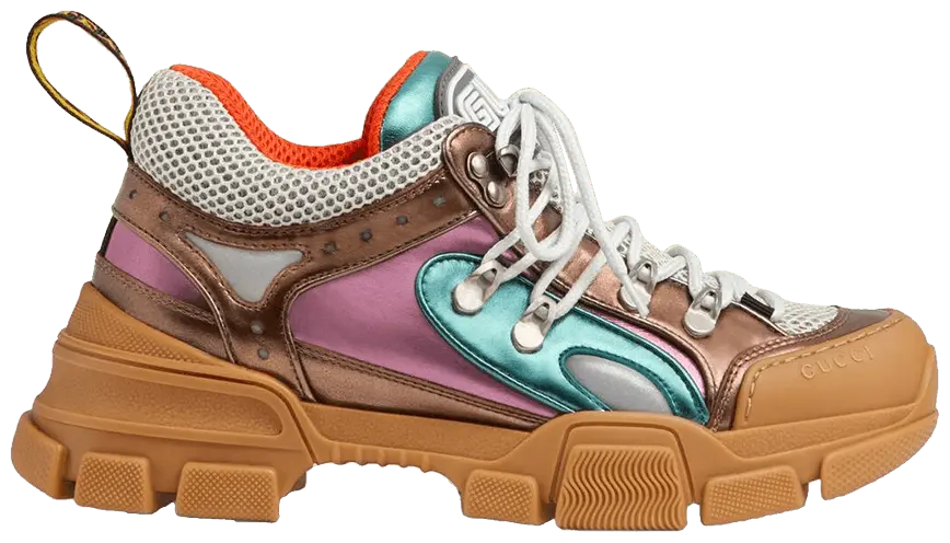 Giày Gucci Wmns Flashtrek 'Multi-Color Metallic' 543283-DOR50-8267