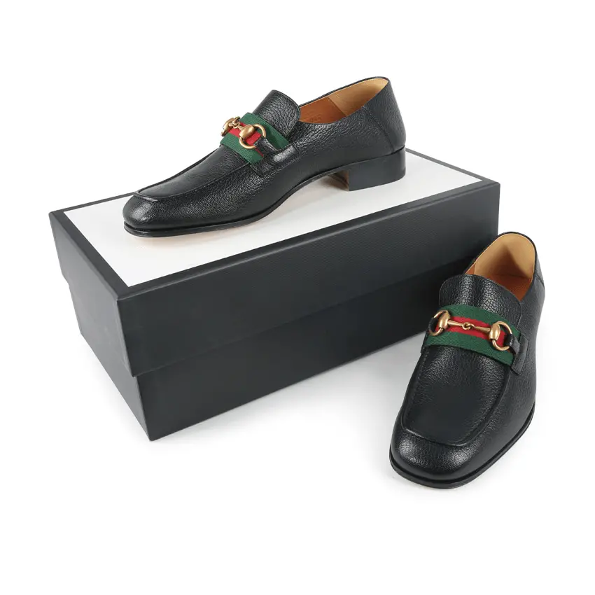 Giày Gucci Men's Horsebit Loafers 19SS-545277-0YL10-1060 - Ảnh 5