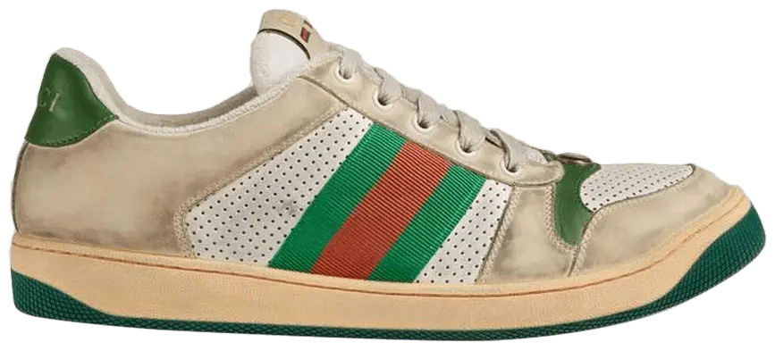 Giày Gucci Screener Distressed 'Green Orange' 546163-0YI20-9582
