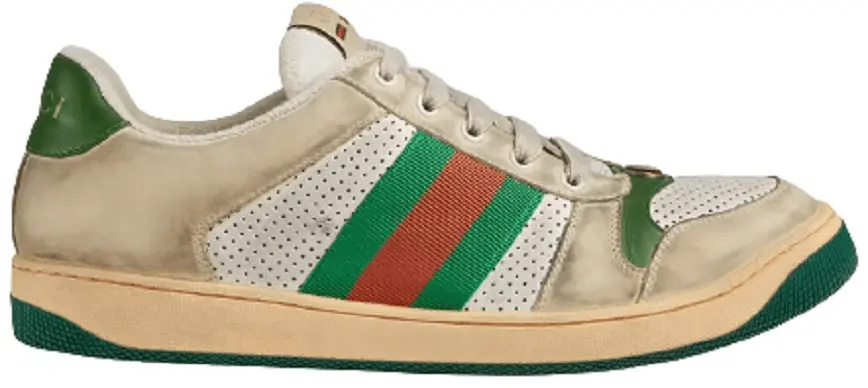Giày Gucci Men's Screener Leather Sneaker 546163-0YI20-9582