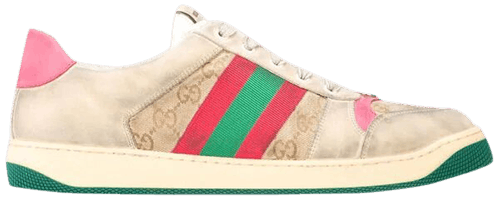 Giày Gucci GG Screener Distressed 'GG Canvas Pink' 546551-9Y920-9665