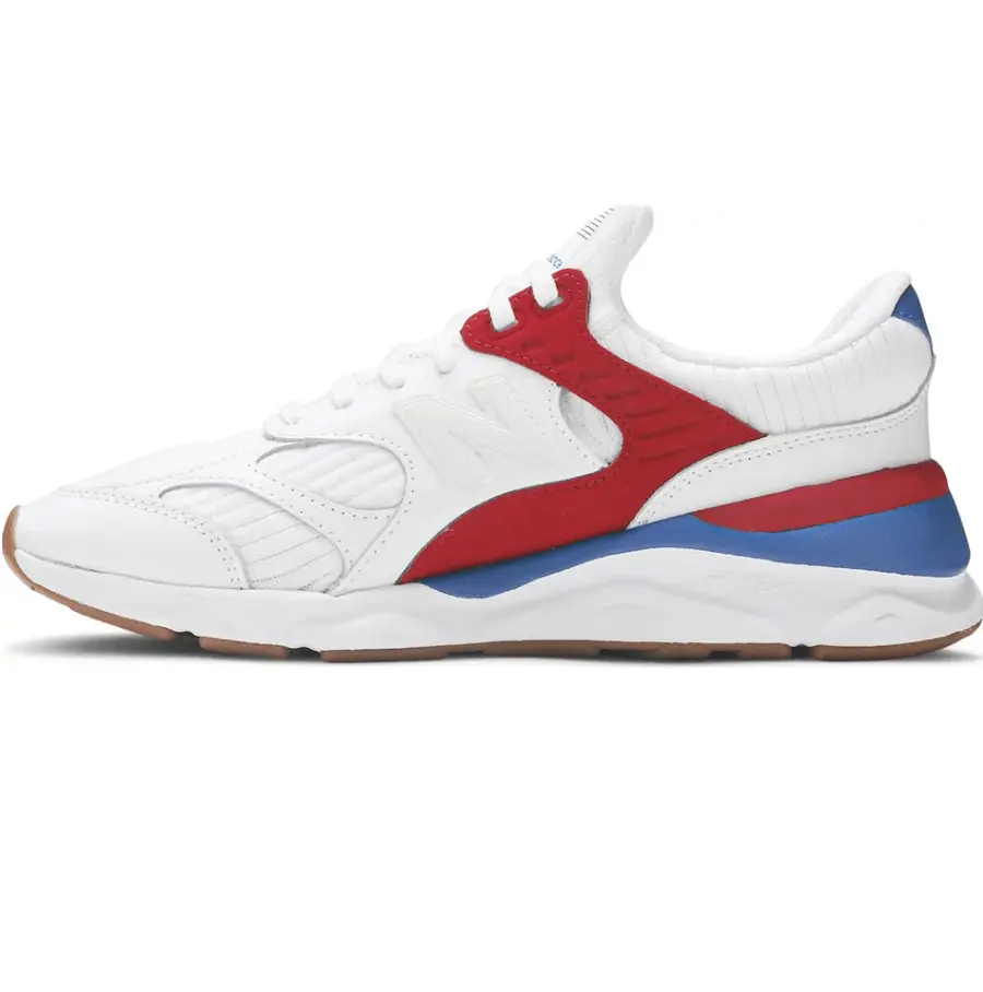 Giày New Balance X-90 'White Blue Red' MSX90RWB - Ảnh 6