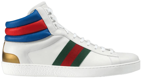 Giày Gucci Ace High Top 'White' 548689-0RDQ0-9060