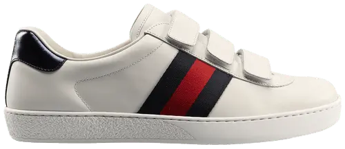 Giày Gucci New Ace Grip-Strap Low 'White' 548699-DOPE0-9095