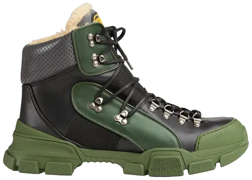Giày Gucci Flashtrek High 'Black Green' 548714-D6090-1087