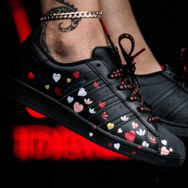 Giày Adidas Wmns Superstar 'Valentine's Day' FV3288 - Ảnh 3