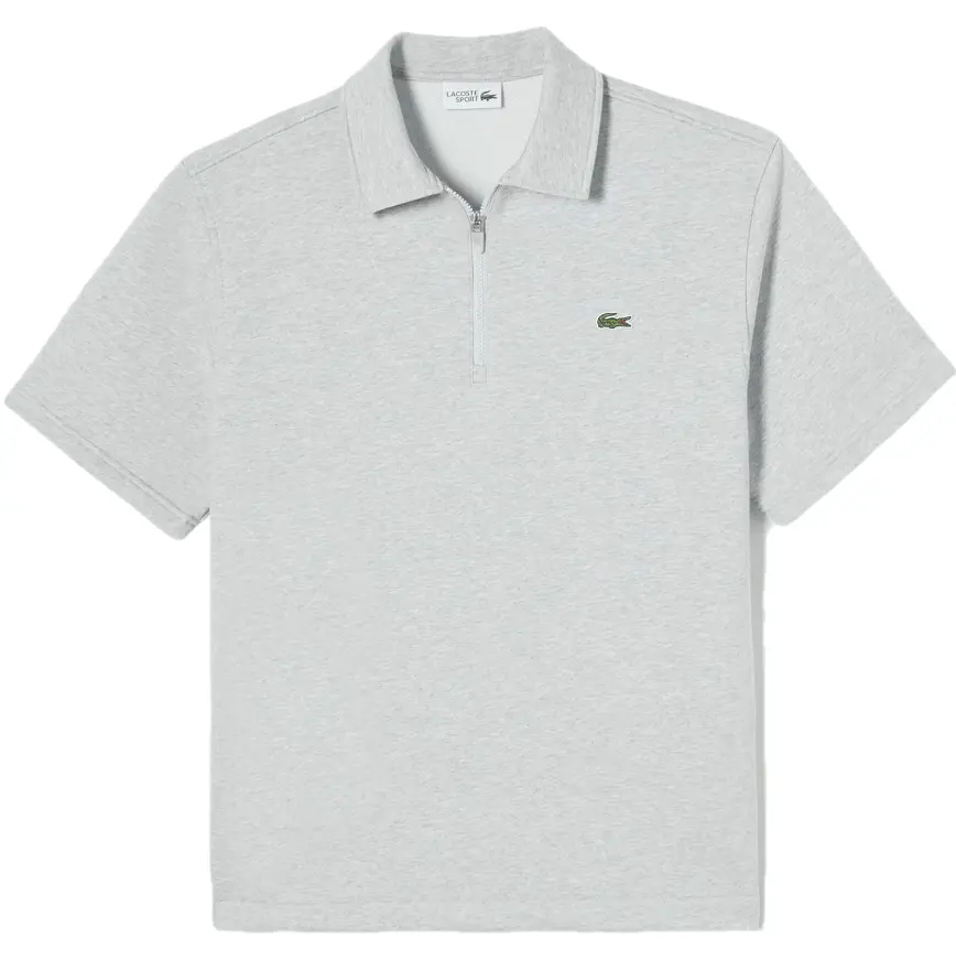 Áo Lacoste Basic Short Sleeve Sweatshirt 'Gray' SH602E-53G-CCA