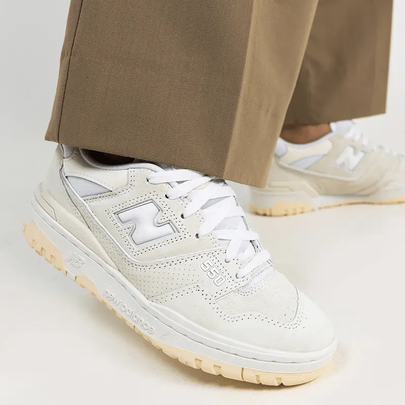 Giày New Balance Wmns 550 'Sea Salt Macadamia Nut' BBW550PA - Ảnh 7