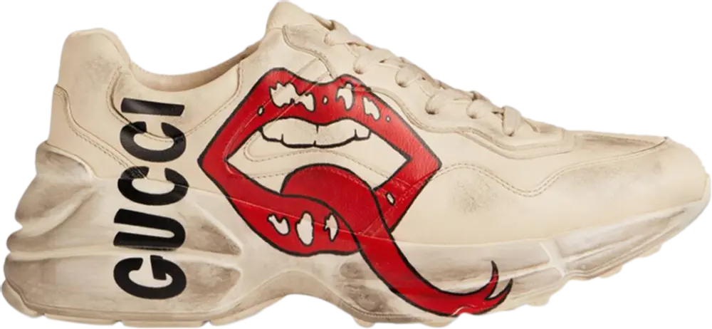 Giày Gucci Wmns Rhyton 'Mouth Print' 552093-A9L00-9522