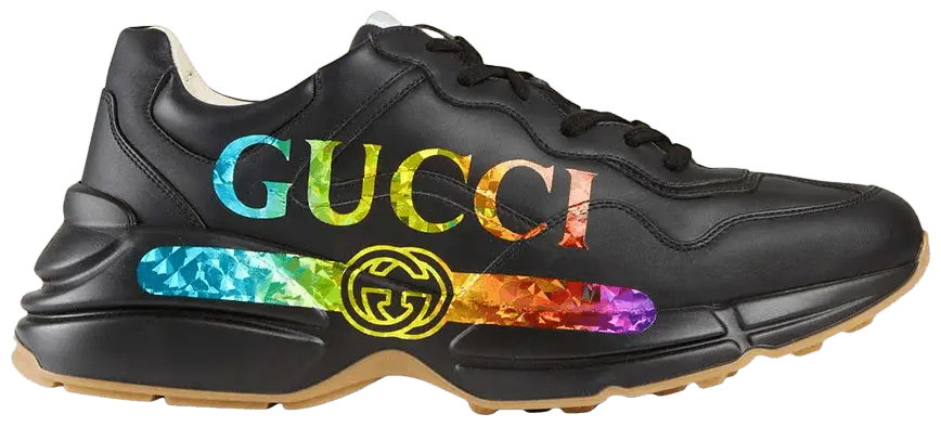 Giày Gucci Rhyton 'Iridescent Logo' 552851-DRW00-1000
