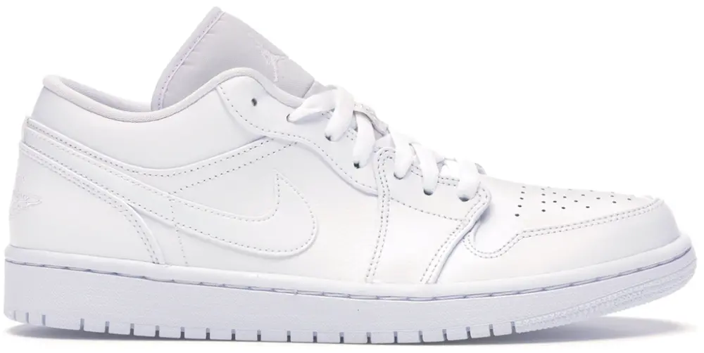 Giày Nike Air Jordan 1 Low 'Triple White' 553558-126