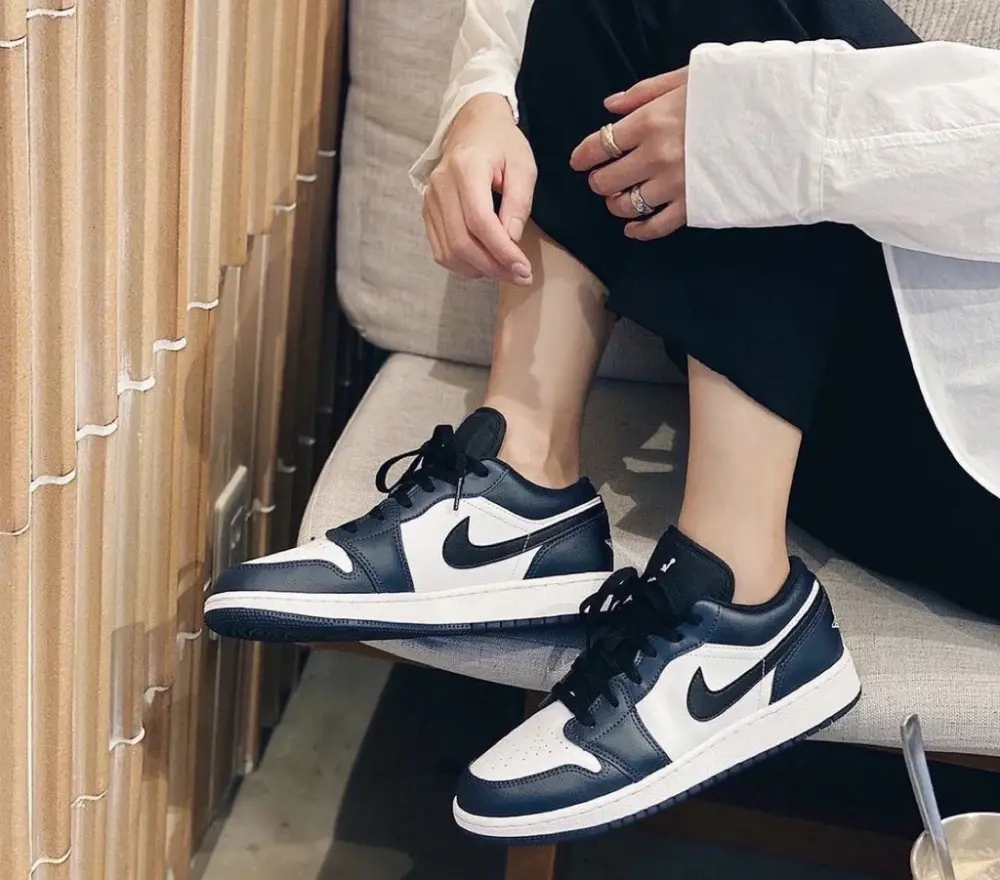 Giày Nike Air Jordan 1 Low 'Dark Teal' 553558-411 - Ảnh 3