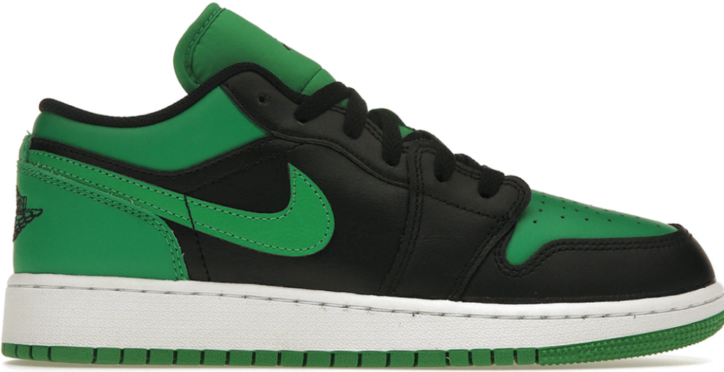 Giày Nike Air Jordan 1 Low GS 'Lucky Green' 553560-065