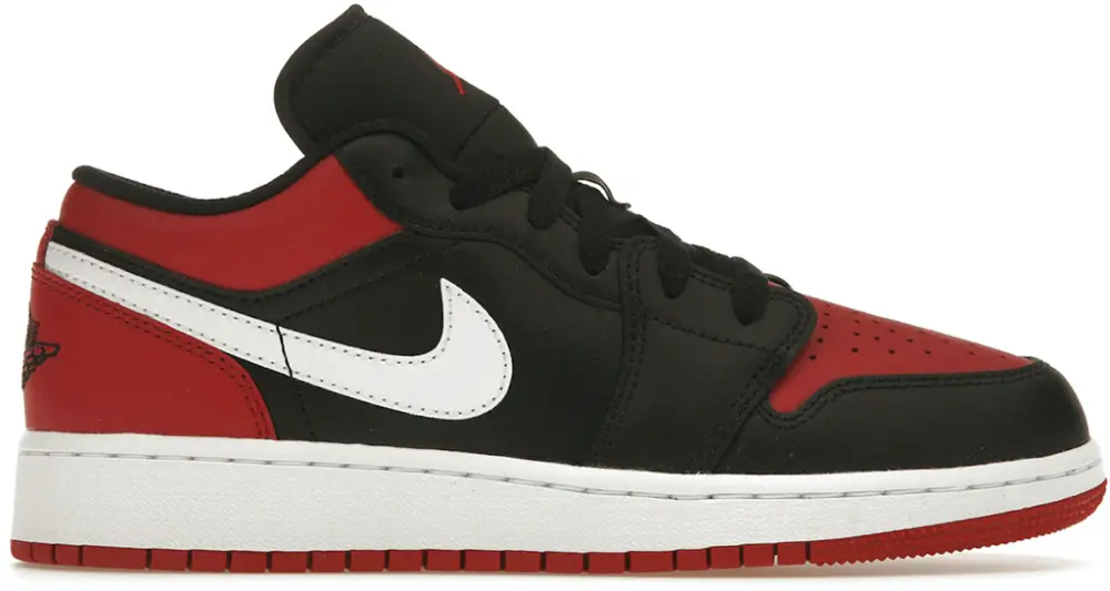 Giày Nike Air Jordan 1 Low GS 'Alternate Bred Toe' 553560-066
