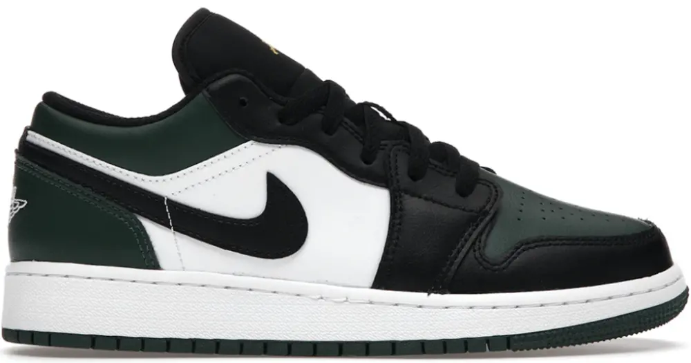 Giày Nike Air Jordan 1 Low GS 'Green Toe' 553560-371