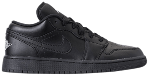 Giày Nike Air Jordan 1 Low GS 'Black' 553560-006