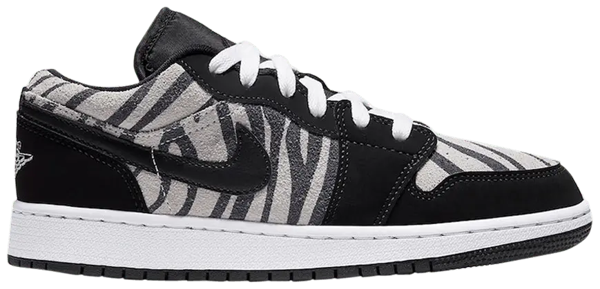 Giày Nike Air Jordan 1 Low GS 'Zebra' 553560-057