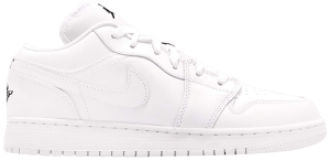 Giày Nike Air Jordan 1 Low GS 'Triple White' 553560-110