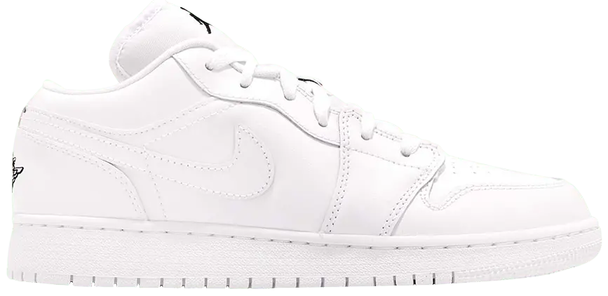 Giày Nike Air Jordan 1 Low GS 'Triple White' 553560-110