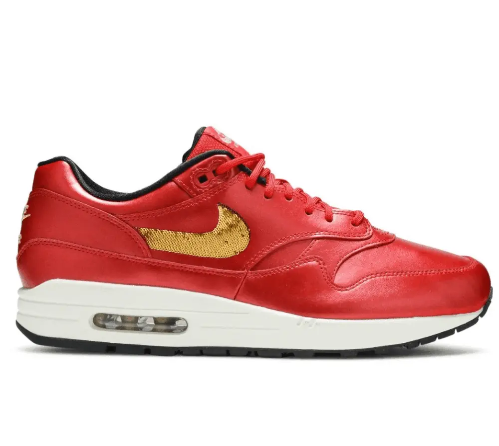Giày Nike Air Max 1 'Gold Sequin' CT1149-600