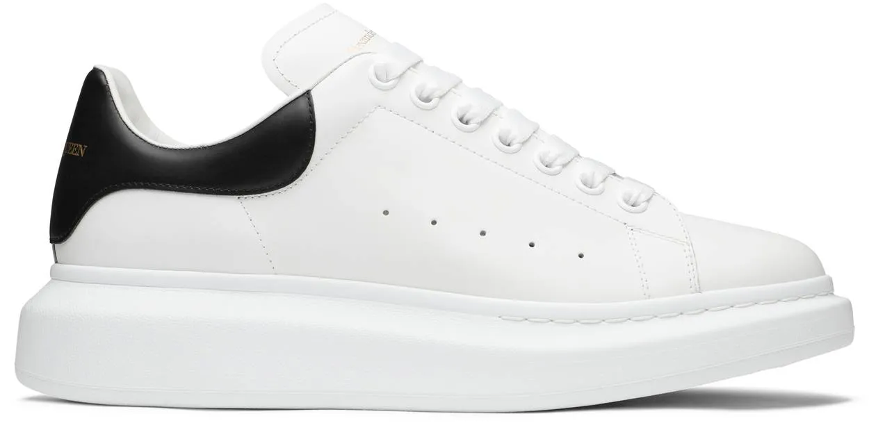 Giày Alexander McQueen Oversized Sneaker 'White Black' 553680-WHGP5-9061