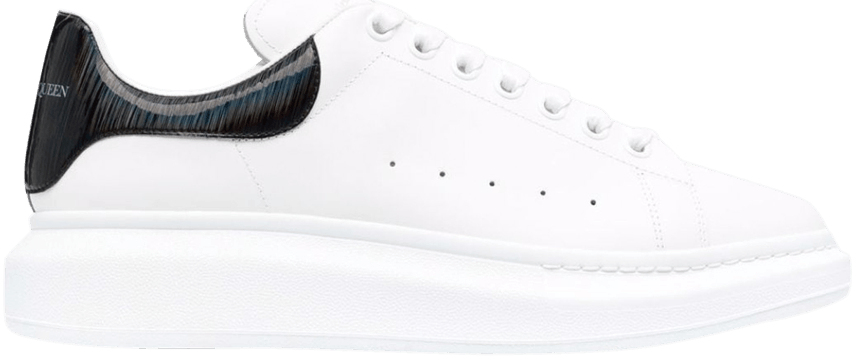 Giày Alexander McQueen Oversized Sneaker 'White Black Iridescent' 553680-WIA4N-9061