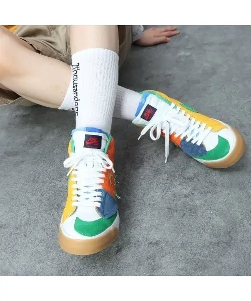 Giày Nike Zoom Blazer Mid Edge SB 'Multi-Color' DA2189-800 - Ảnh 6