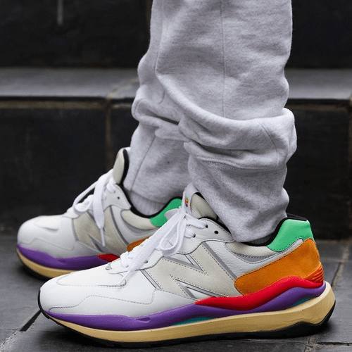 Giày New Balance 5740 'Munsell White Vivid Cactus' M5740LA - Ảnh 5