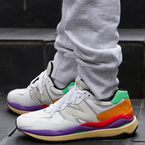 Giày New Balance 5740 'Munsell White Vivid Cactus' M5740LA - Ảnh 5