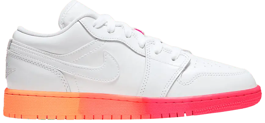 Giày Nike Air Jordan 1 Low GS 'Sunset Sole' 554723-100