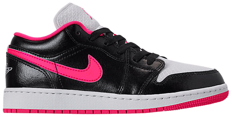 Giày Nike Air Jordan 1 Low GS 'Black Hyper Pink' 554723-061