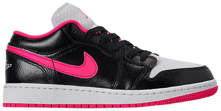 Giày Nike Air Jordan 1 Low GS 'Black Hyper Pink' 554723-061