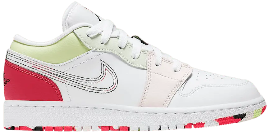 Giày Nike Air Jordan 1 Low GS 'Ember Glow' 554723-176