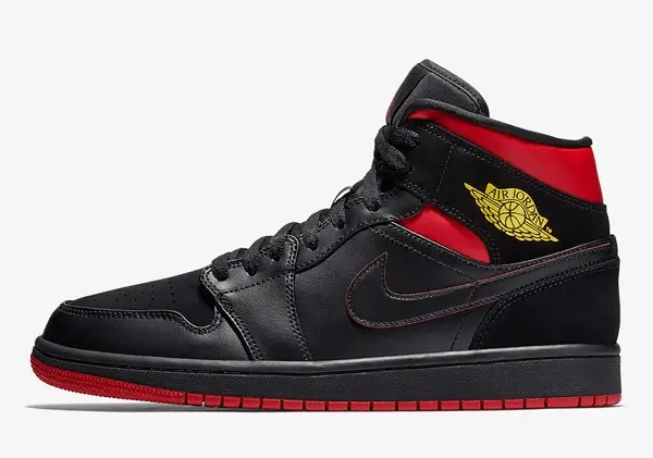 Alternative view of Giày Nike Air Jordan 1 Retro Mid 'Last Shot' 554724-076