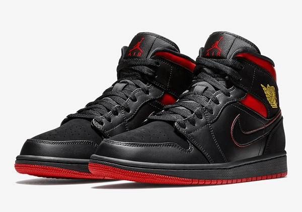 Giày Nike Air Jordan 1 Retro Mid 'Last Shot' 554724-076 - Ảnh 3
