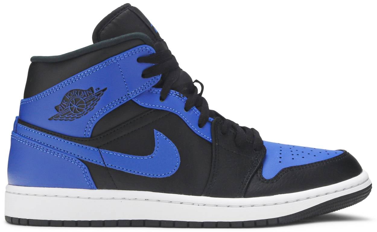 Giày Nike Air Jordan 1 Mid 'Hyper Royal' 554724-077