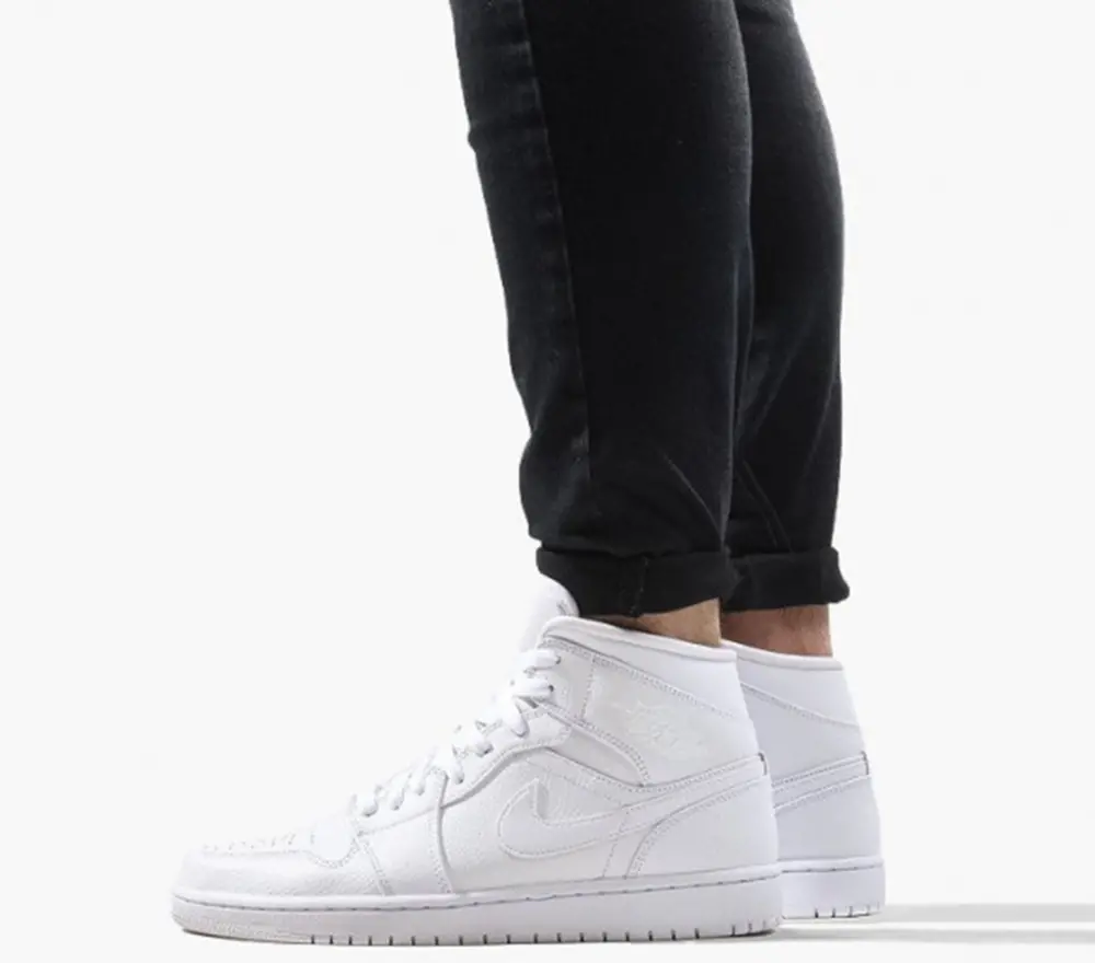 Alternative view of Giày Nike Air Jordan 1 Mid 'Pure Money' 2019 554724-129
