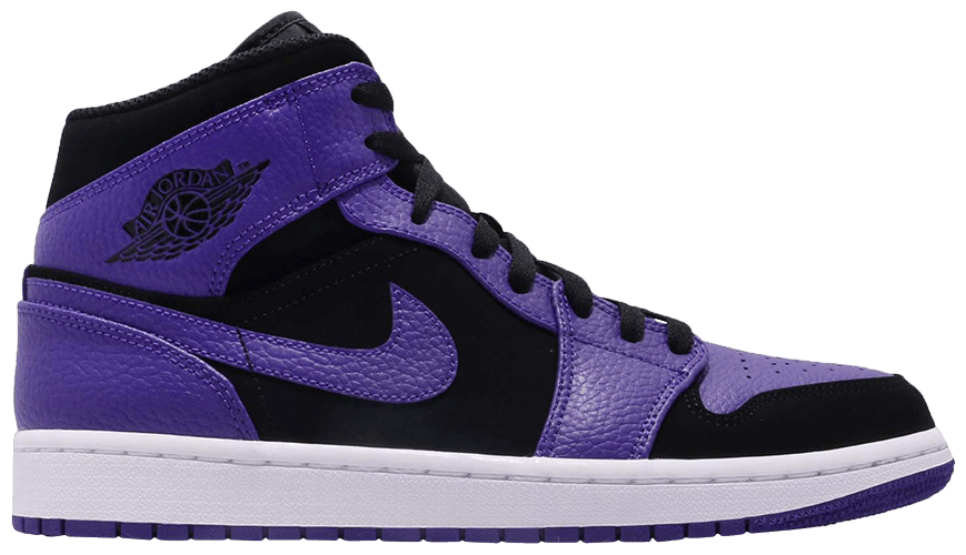 Giày Nike Air Jordan 1 Mid Black 'Dark Concord' 554724-051
