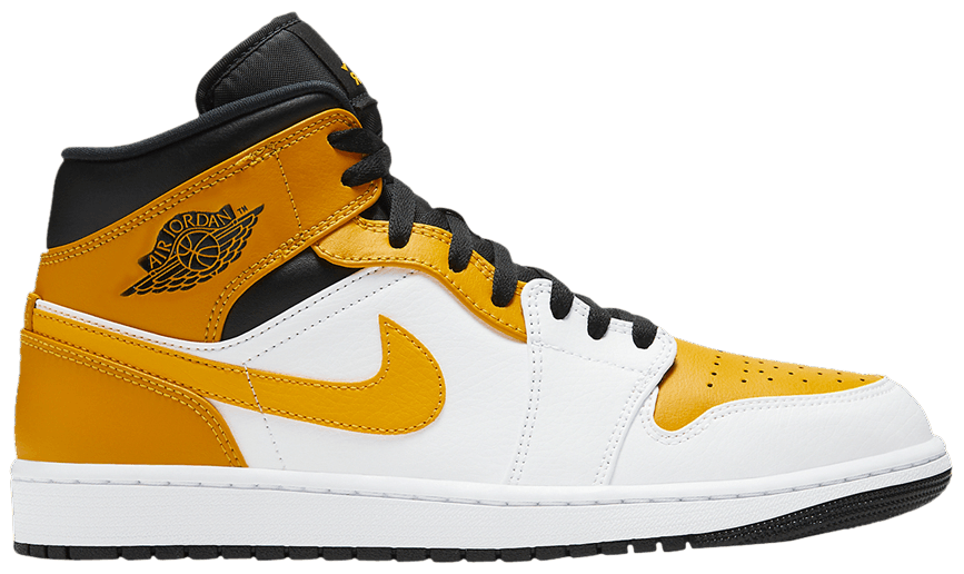 Giày Nike Air Jordan 1 Mid 'University Gold' 554724-170